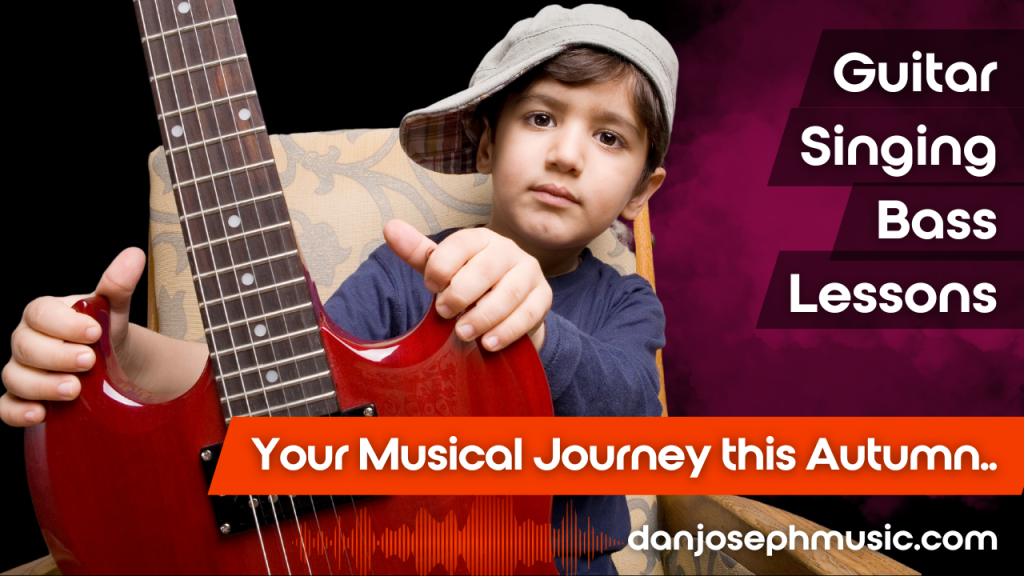 Discover Your Musical Journey this Autumn with Dan Joseph's Guitar Singing Ukulele and Bass Lessons
